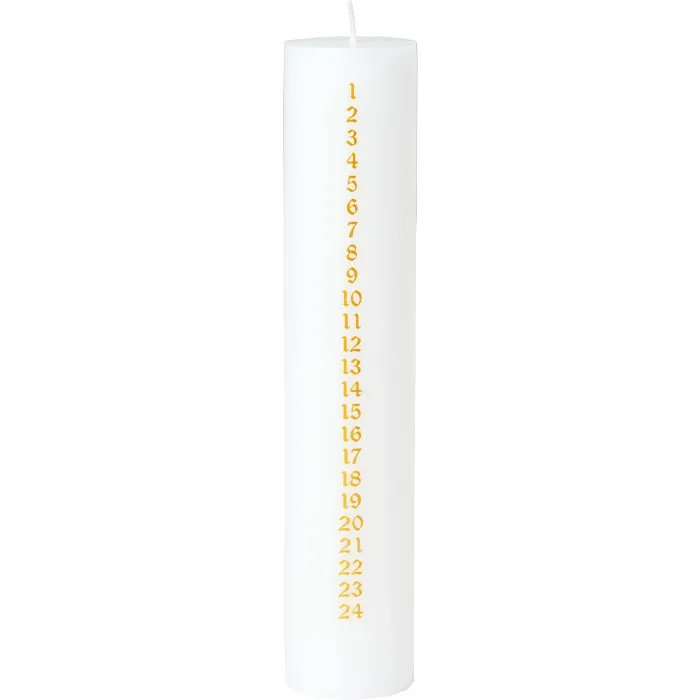 Kalenderljus Stearin 5x25cm ICA