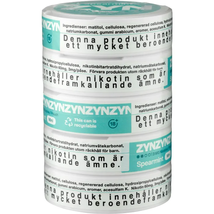 Spearmint Mini S2 5xStock Zyn