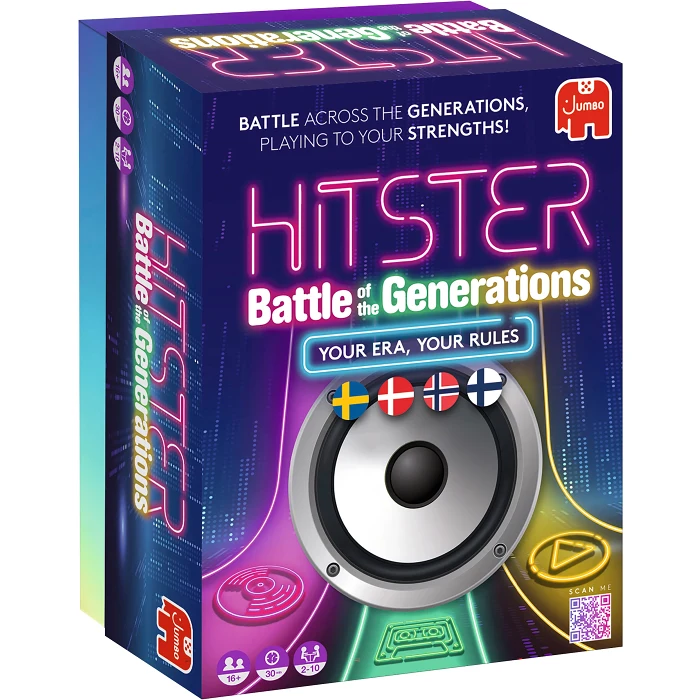 Spel Hitster Battle of the Generations Jumbo
