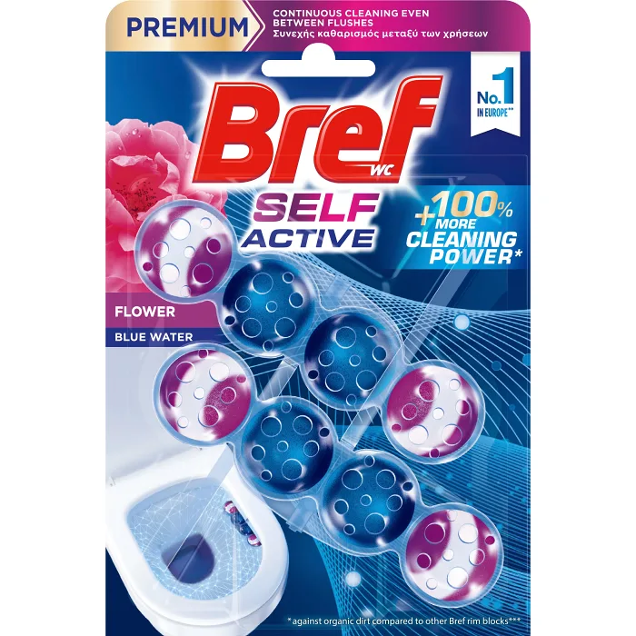 Toalettrengöring Flower 100g WC Bref