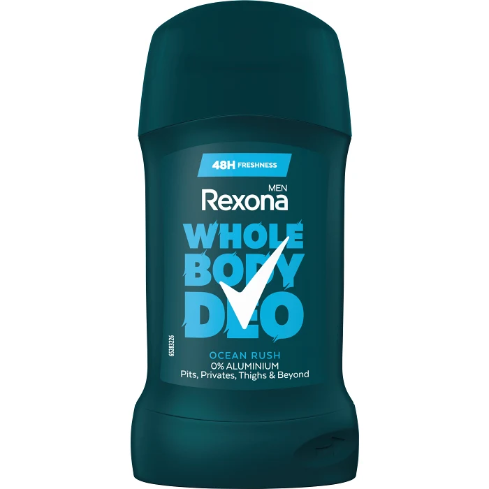 Deodorant All Body Ocean Rush Stick 50ml Rexona