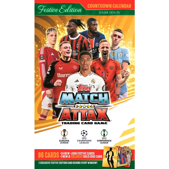 Adventskalender Champion Leage 2025 Topps Match Attax