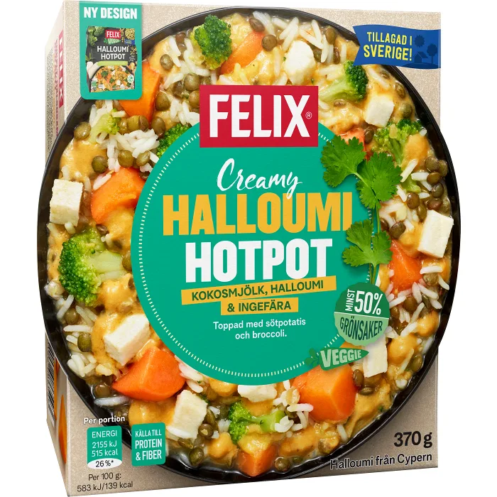 Halloumi hotpot 370g Felix