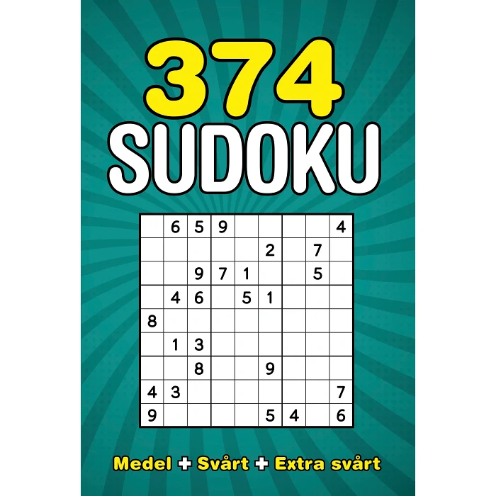 374 sudoku : Medel+svårt+extra svårt