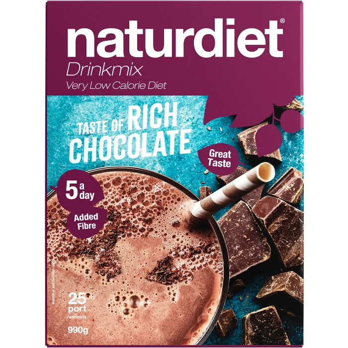 Måltidsersättning Drinkmix Chocolate 25-p Naturdiet