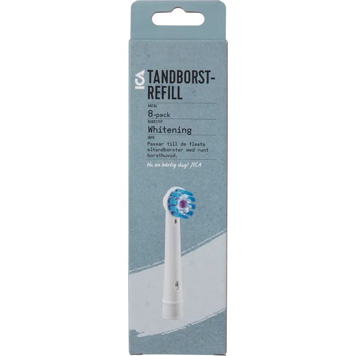 Tandborstrefill Whitening 8p ICA