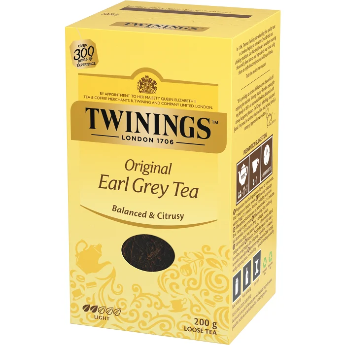Earl grey te 200g Twinings