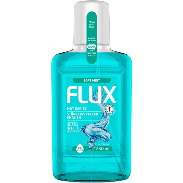 Fluorskölj Soft Mint 250ml Flux