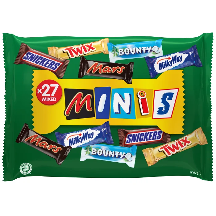 Choklad Mini bag 535g Mars