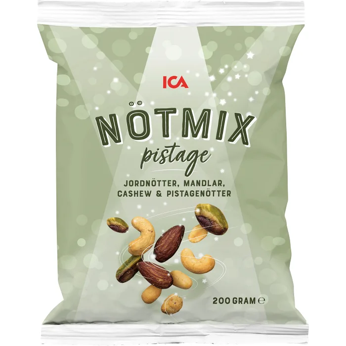 Nötmix med pistage 200g ICA