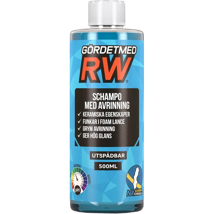 Schampo med avrinning 500ml RW
