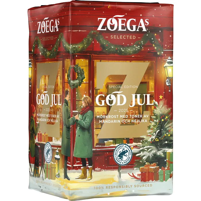 Julkaffe Bryggkaffe 450g Zoegas