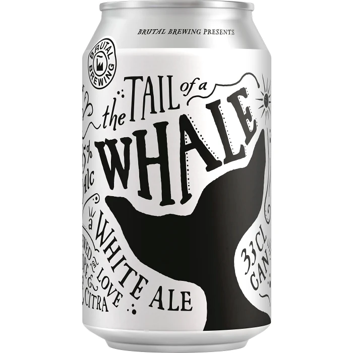 Öl Tail of a Whale 3.5% 33cl Brutal Brewing