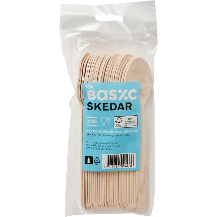 Sked Trä 25-p ICA Basic