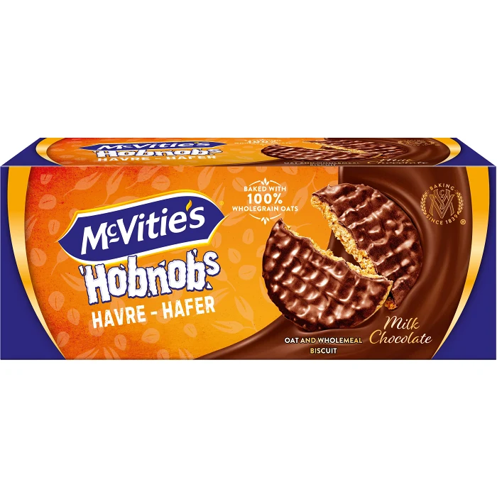 Kakor Hob nobs choklad 300g Mc Vities