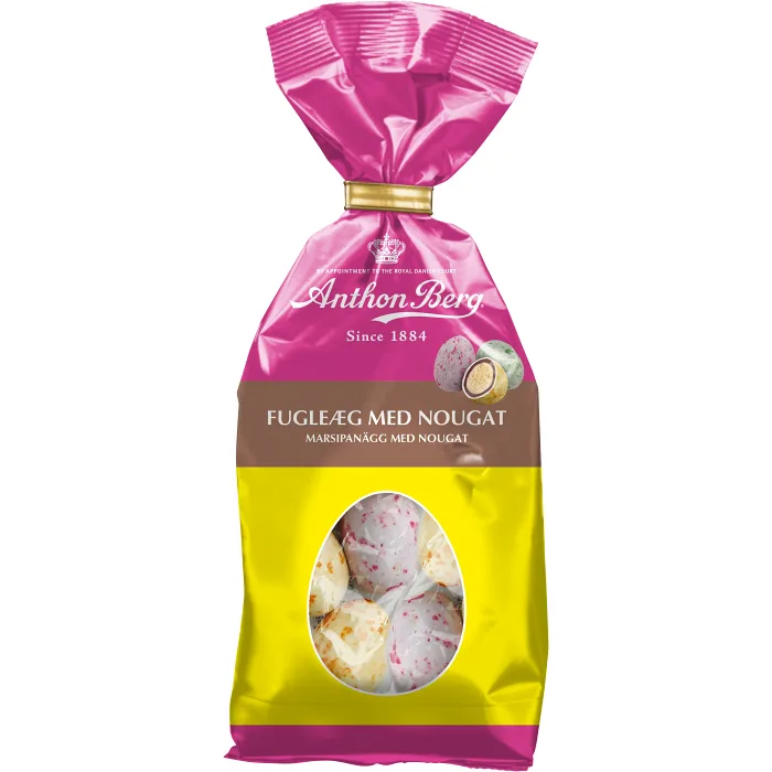 Marsipanägg Nougat 124g Anthon Berg