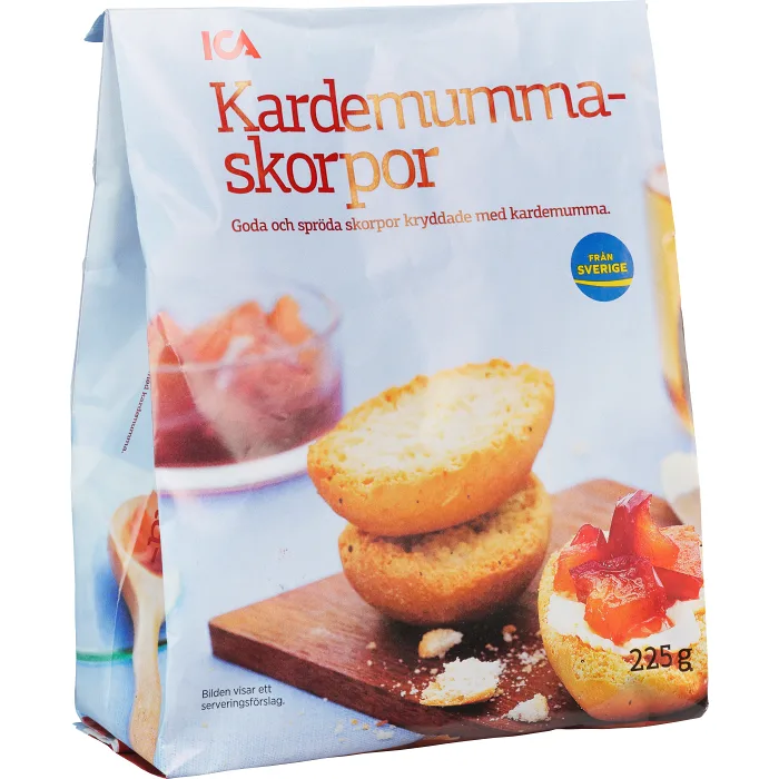 Kardemummaskorpor 225g ICA