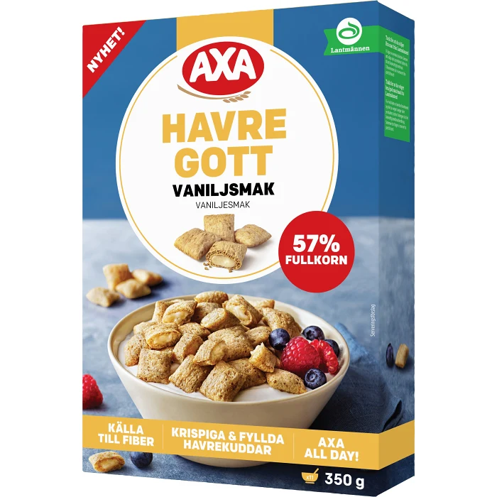 Havregott vaniljsmak 350g Axa