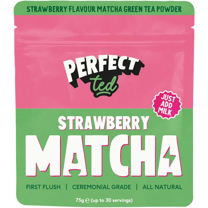 Matchapulver Bärsmak 75g PerfectTed