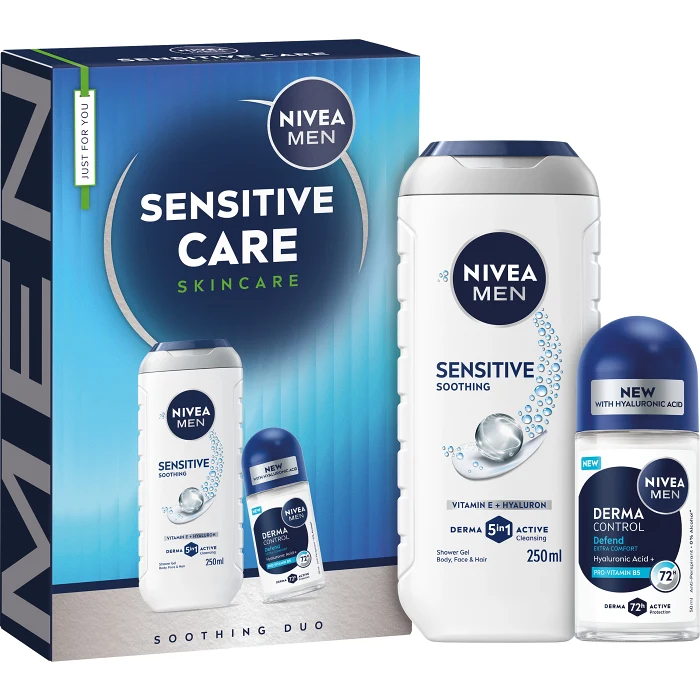 Giftbox Sensitive Care 300ml Nivea Men