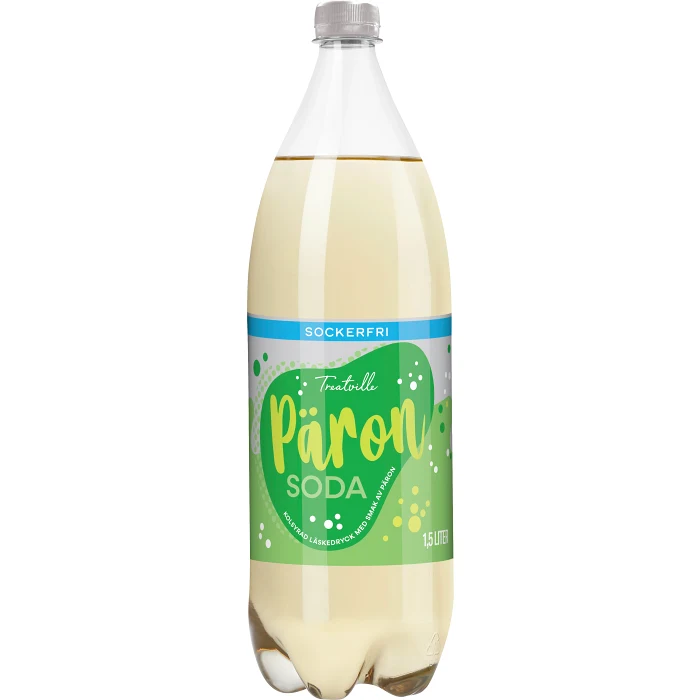 Läsk Päronsoda Sockerfri 1.5l Treatville