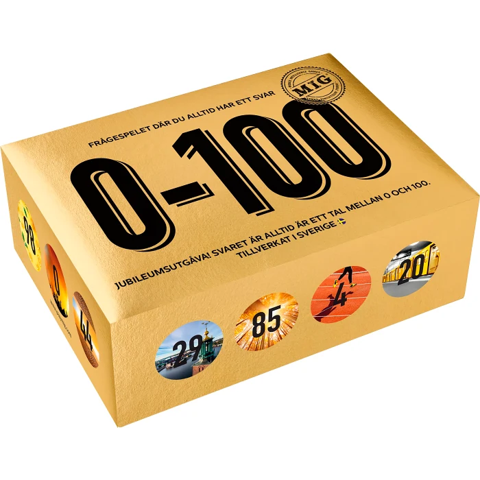 Spel MIG 0-100 Guld