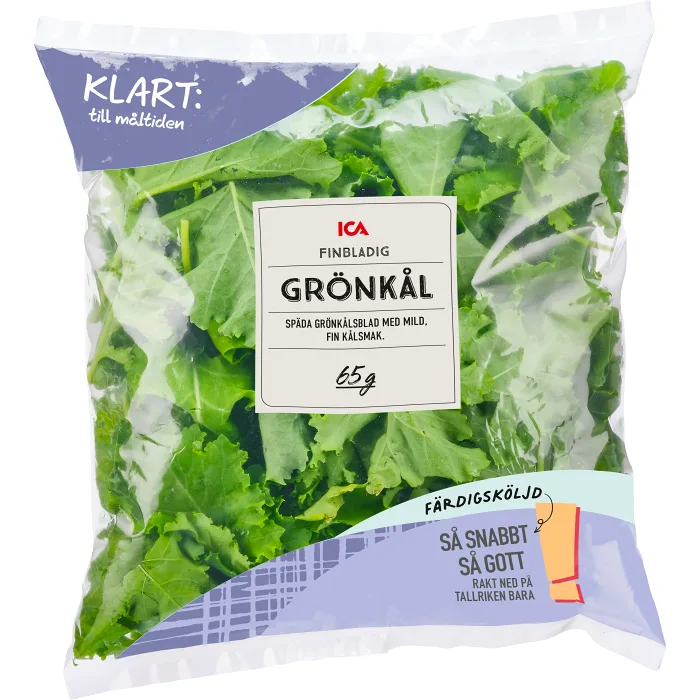 Babygrönkål Finbladig sköljd 65g ICA
