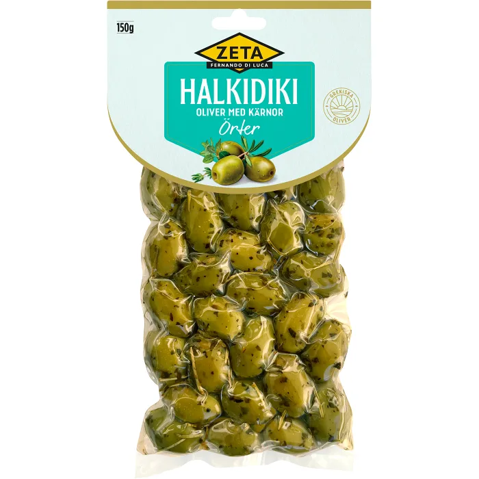 Oliver Halkidiki Örter med kärnor 150g Zeta