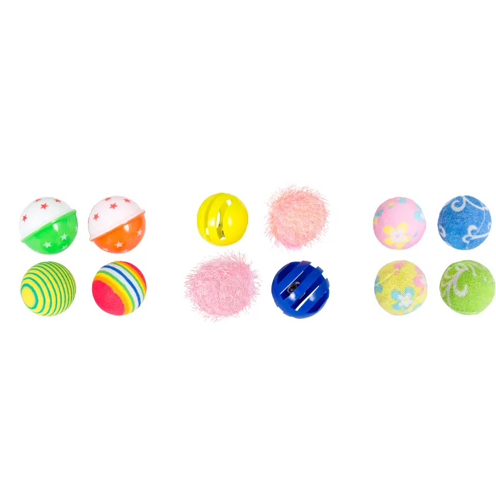 Kattleksak Boll 4-p Toys