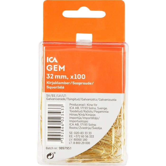 Gem 32mm 100-p ICA