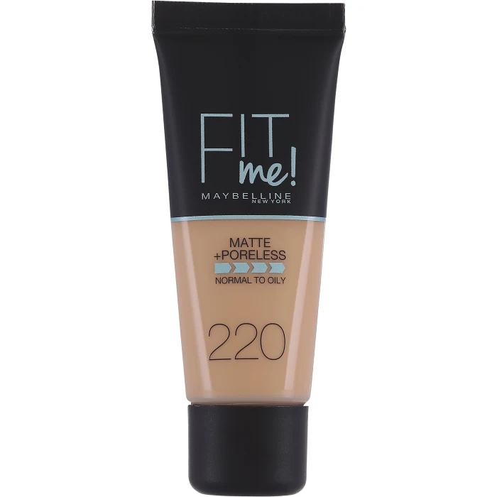 Foundation Fit Me Matte & Poreless Natural Beige 220 30ml Maybelline