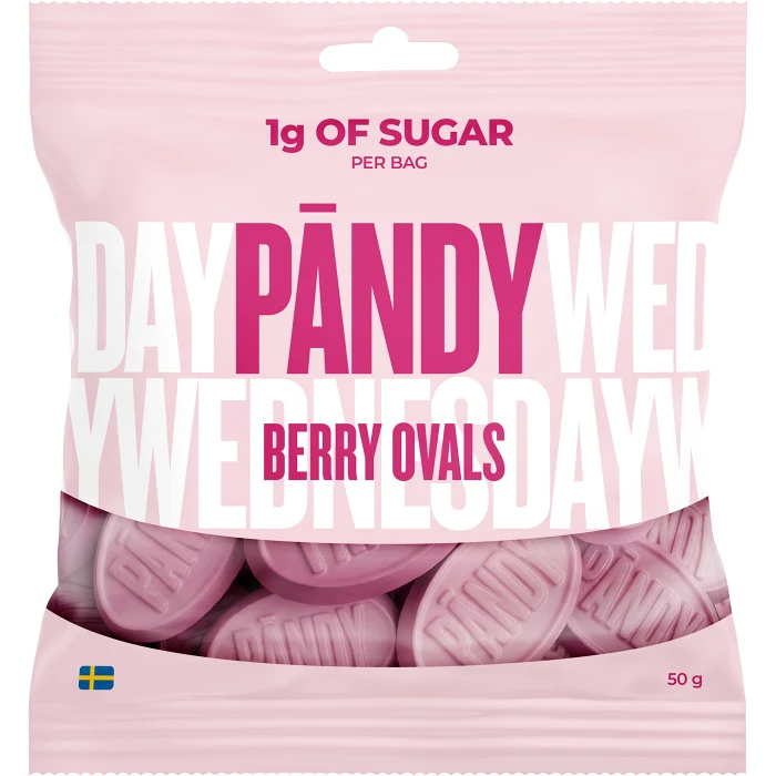 Gelégodis Candy Berry Ovals 50g Pändy