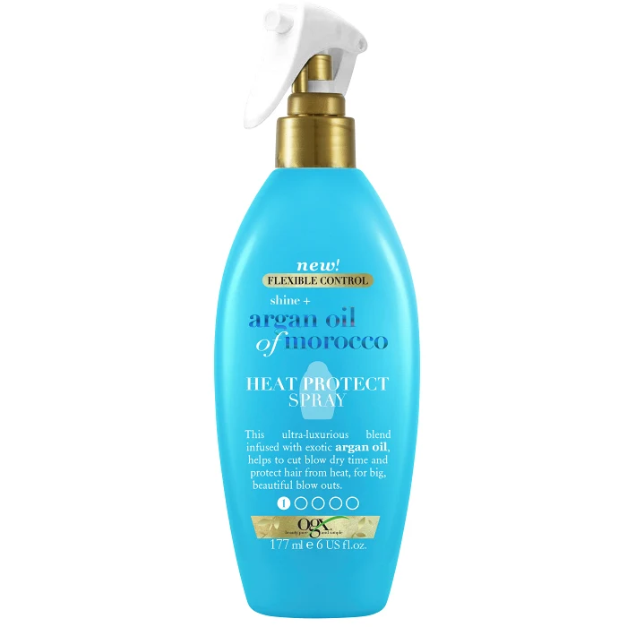 Hårspray Argan Oil Heat Protect Spray 177ml OGX