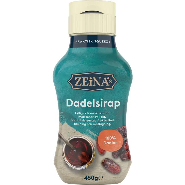 Dadelsirap Squeeze 450g ZEINAS