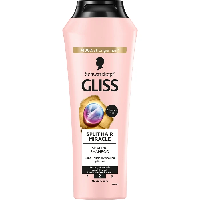 Schampo Split Hair Miracle 250ml Gliss Schwarzkopf