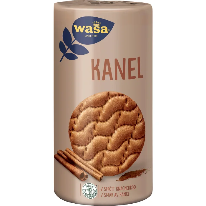 Knäckebröd Runda Kanel 330g Wasa