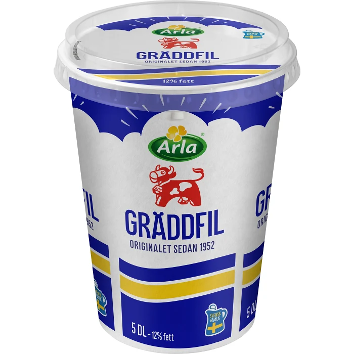 Gräddfil 12% 5dl Arla Ko®