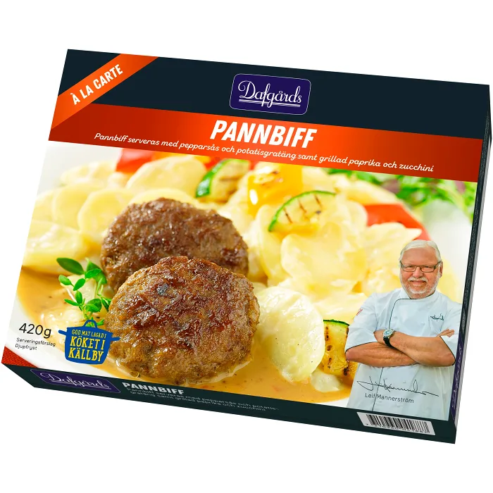 Pannbiff 420g Dafgårds