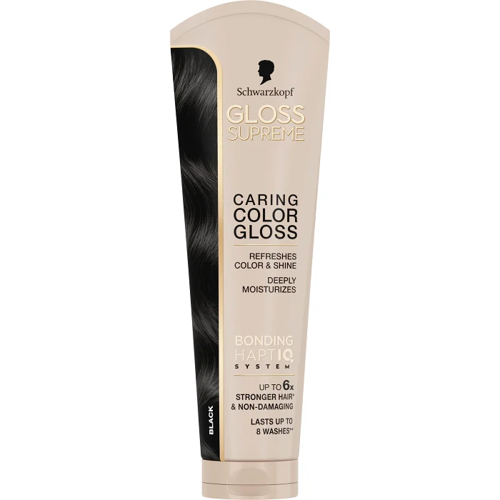 Hårfärg Color Gloss Deep Black 145ml Creme Supreme