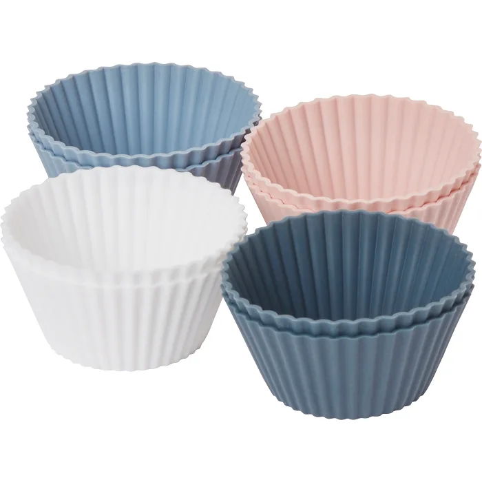 Muffinsformar Silikon 8-p ICA