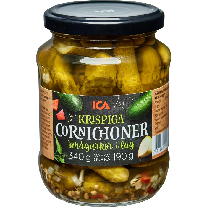 Cornichoner 330g ICA