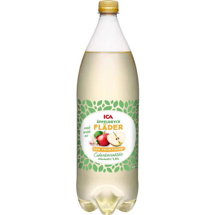 Äppeldryck Fläder Ciderkaraktär 1.5l ICA