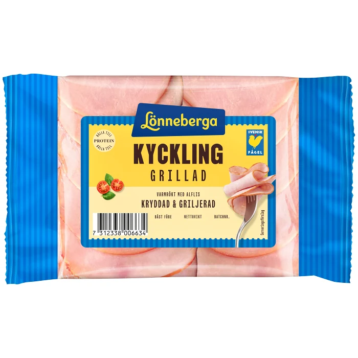 Kyckling Grillad 90g Lönneberga