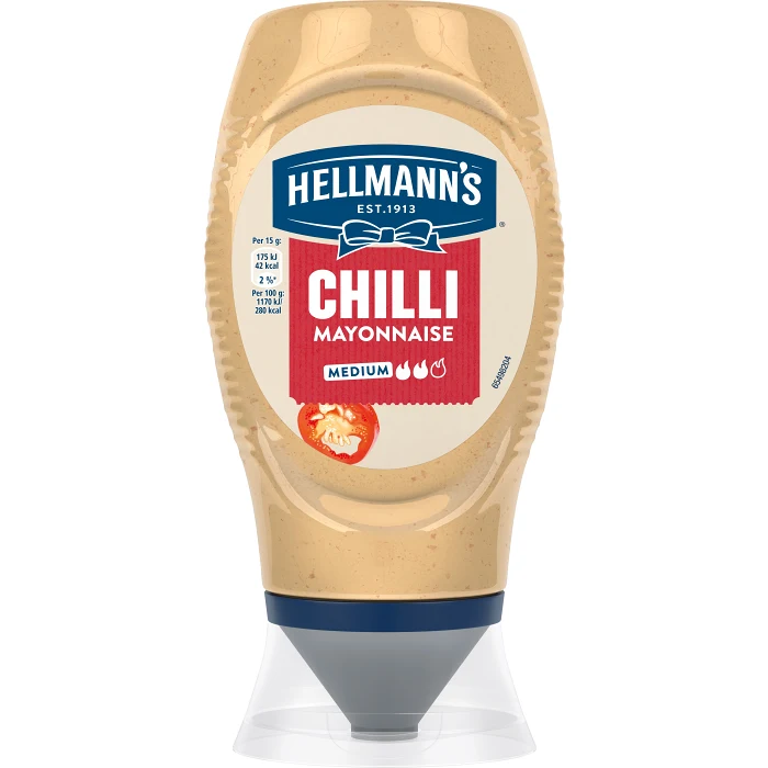 Majonnäs med chilli 250ml Hellmann's