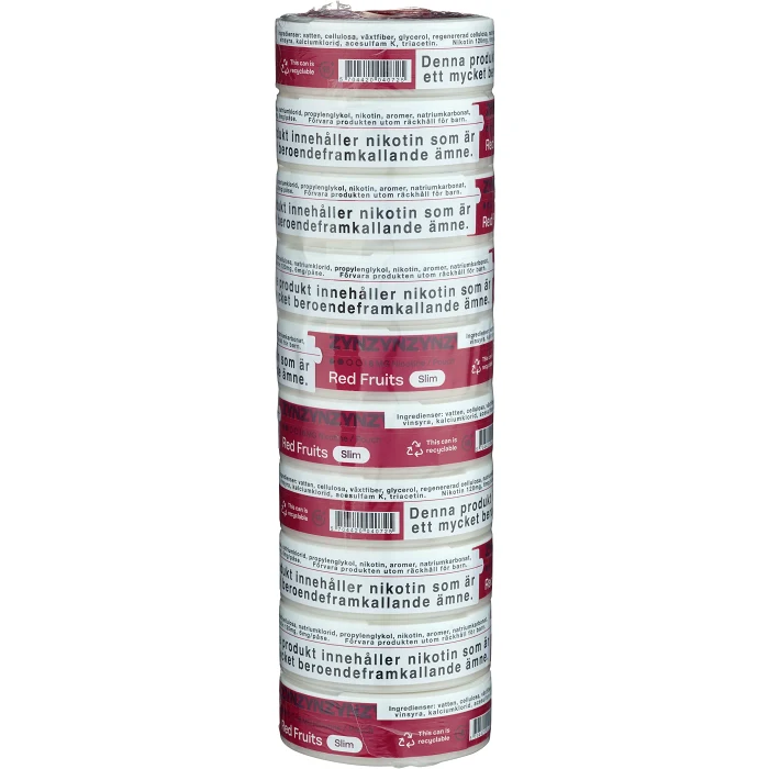 Zyn Red Fruits Slim 6mg S2 Stock