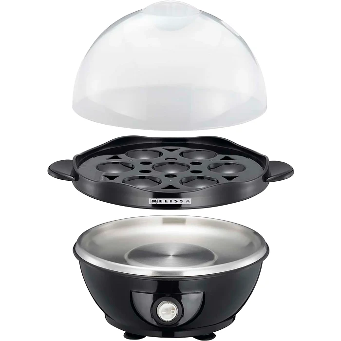 Äggkokare 7 ägg svart Melissa