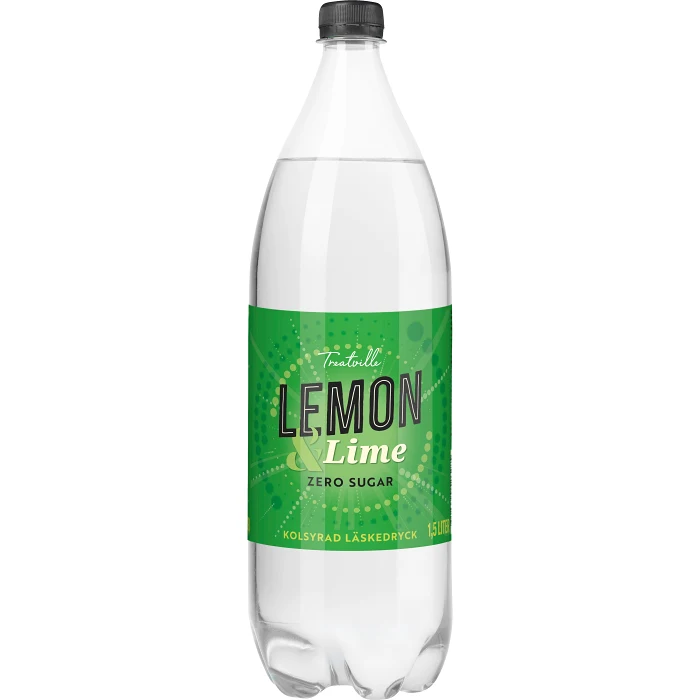 Läsk Lemon Lime Zero Sugar 1.5l Treatville