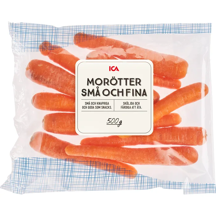 Små fina morötter 500g Klass 1 ICA