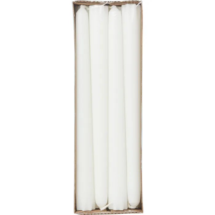 Antikljus Basic vit 8p 21cm ICA Basic