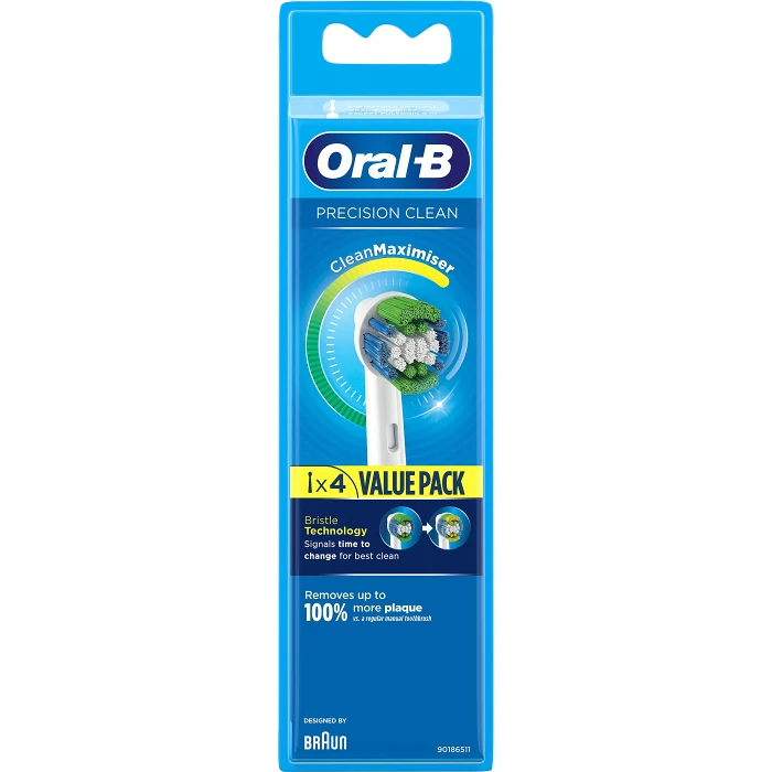 Tandborsthuvud Precision Clean 4-p Oral-B